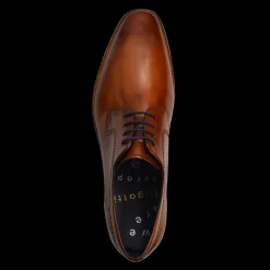 Business Schnürer cognac