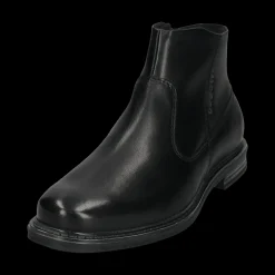 DNA Leder Stiefel schwarz