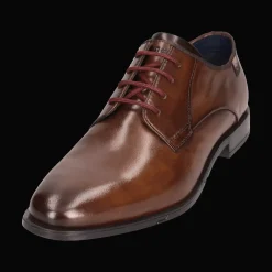 Leder Business Schnürer braun