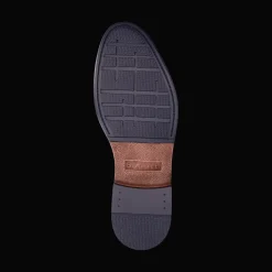 Leder Business Schnürer cognac