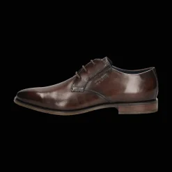 Leder Business Schnürer dunkelbraun