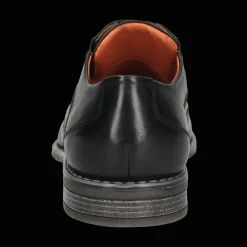 Leder Business Schnürer schwarz
