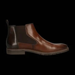 Leder Chelsea cognac