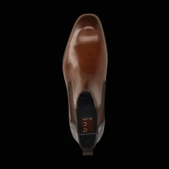 Leder Chelsea cognac