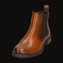 Leder Chelsea cognac