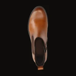 Leder Chelsea cognac