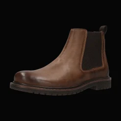 Leder Chelsea cognac