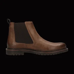 Leder Chelsea cognac