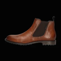 Leder Chelsea cognac