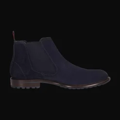 Leder Chelsea dunkelblau