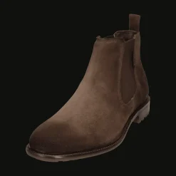 Leder Chelsea dunkelbraun