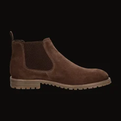 Leder Chelsea dunkelbraun