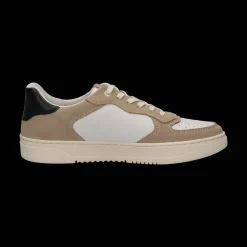 Leder Schnürer beige