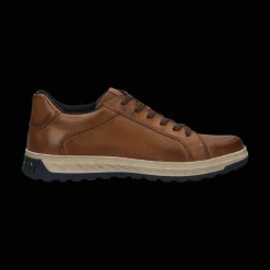 Leder Schnürer cognac