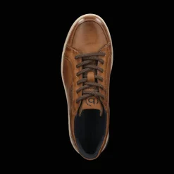 Leder Schnürer cognac