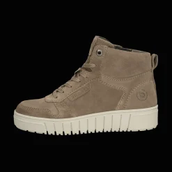Leder Schnürstiefel braun