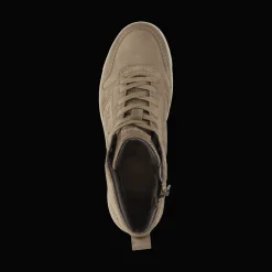 Leder Schnürstiefel braun