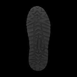 Leder Schnürstiefel dunkelbraun