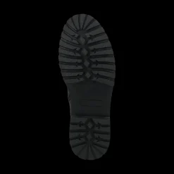 Leder Schnürstiefel dunkelgrau
