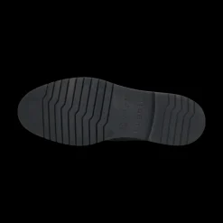 Leder Schnürstiefel schwarz