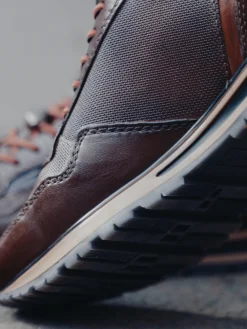 Leder Sneaker braun