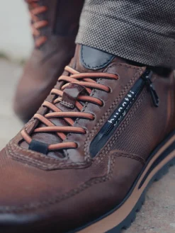 Leder Sneaker braun