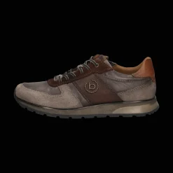 Leder Sneaker grau