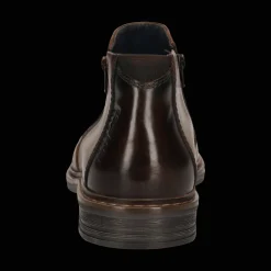 Leder Stiefel cognac