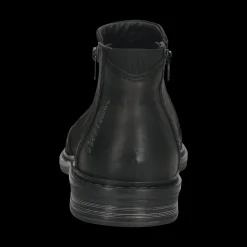 Leder Stiefel schwarz