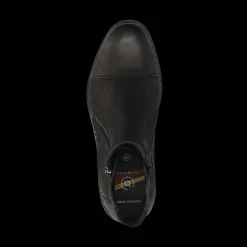 Leder Stiefel schwarz