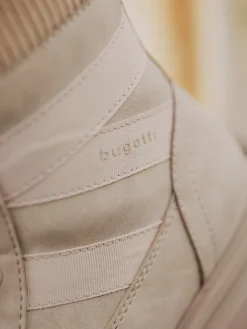 Schnürstiefel beige