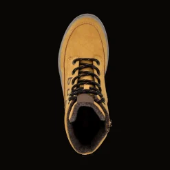 Schnürstiefel beige