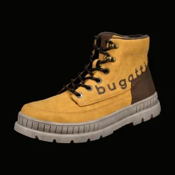 Schnürstiefel beige