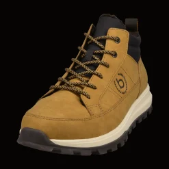 Schnürstiefel beige