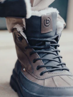 Schnürstiefel braun