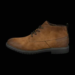 Schnürstiefel cognac