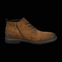 Schnürstiefel cognac