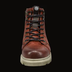 Schnürstiefel cognac
