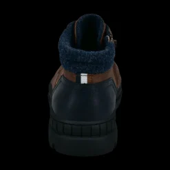 Schnürstiefel cognac