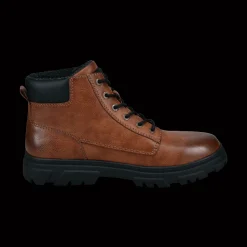 Schnürstiefel cognac