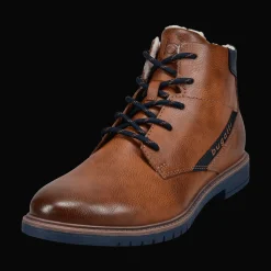Schnürstiefel cognac