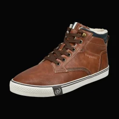 Schnürstiefel cognac