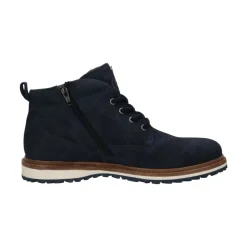 Schnürstiefel dunkelblau