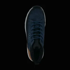 Schnürstiefel dunkelblau