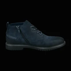 Schnürstiefel dunkelblau