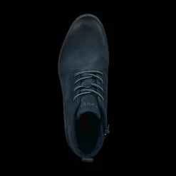 Schnürstiefel dunkelblau