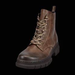 Schnürstiefel dunkelbraun