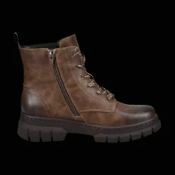 Schnürstiefel dunkelbraun