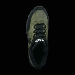 Schnürstiefel dunkelgrün