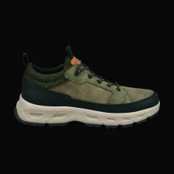 Schnürstiefel dunkelgrün